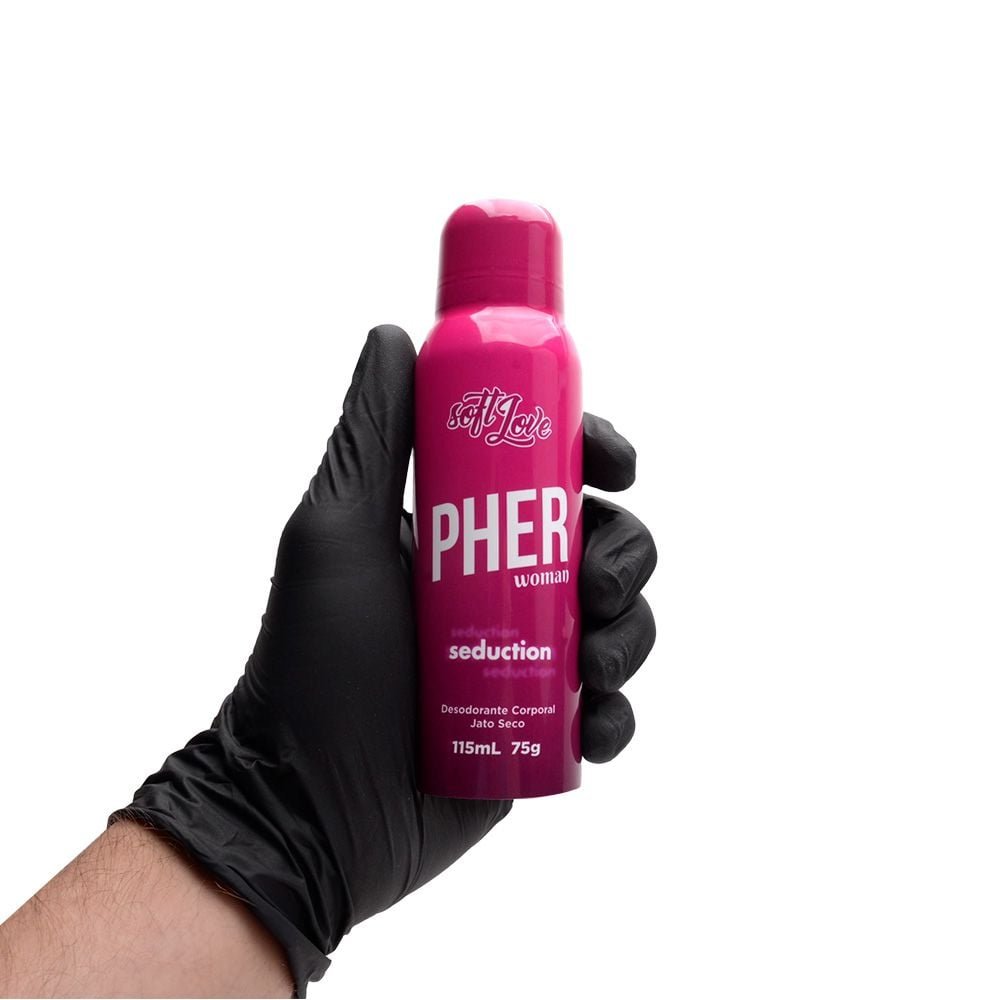 Pher Perfume Aerossol Feromônio 115ml Soft Love