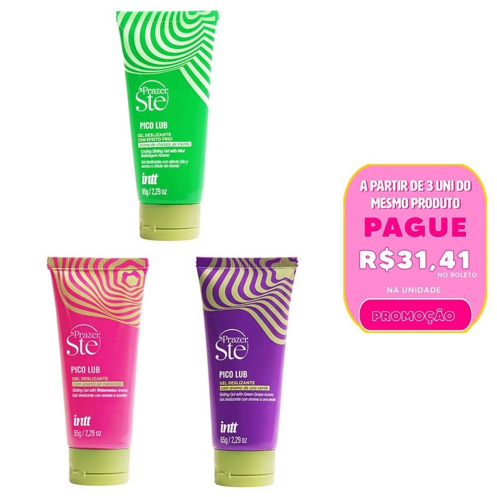 Pico Lub Gel Deslizante By Prazer Ste 65g Intt