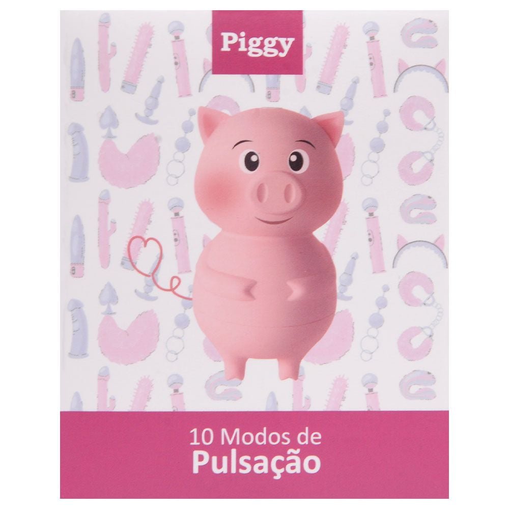Piggy Vibrador Com 10 Modos De Pulsação Sexy Import