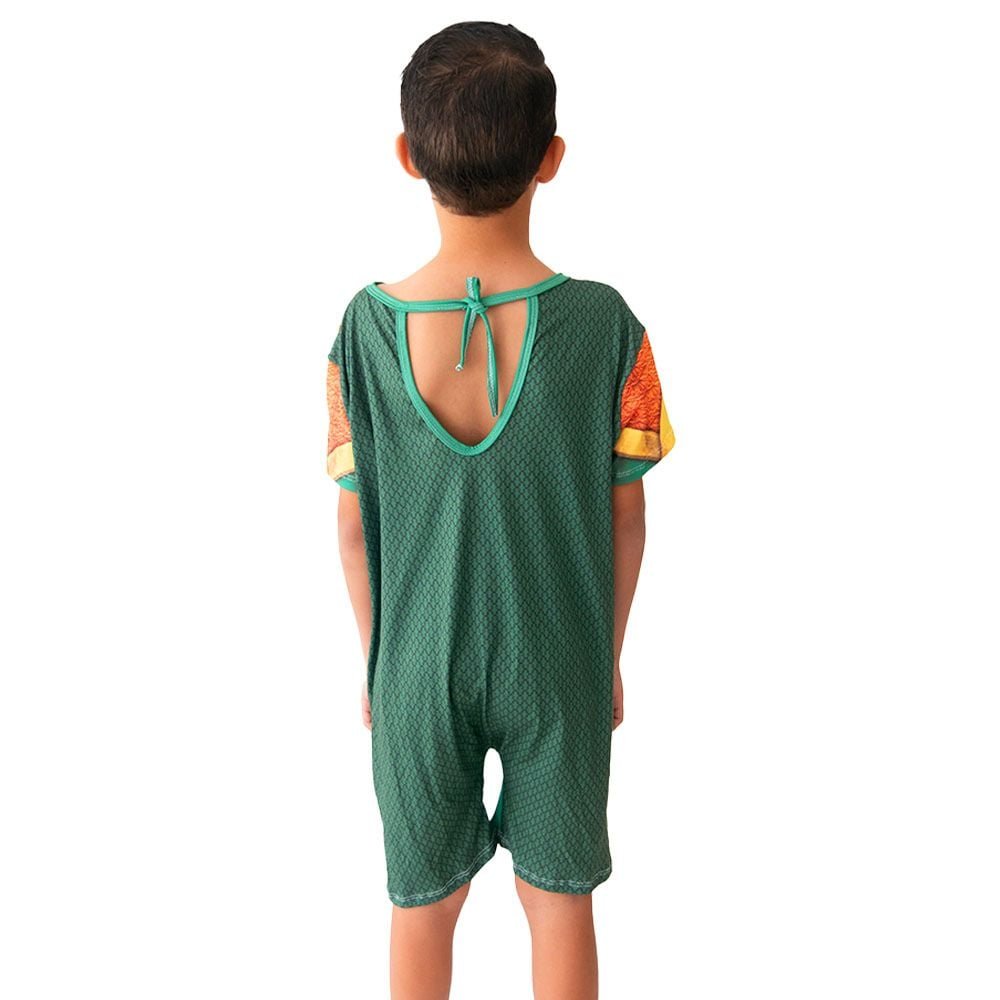 Pijama Infantil Fantasia Acqua Man Gota De Sonho