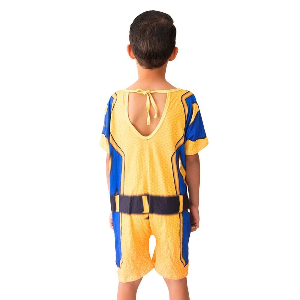 Pijama Infantil Fantasia Wolverine Gota De Sonho