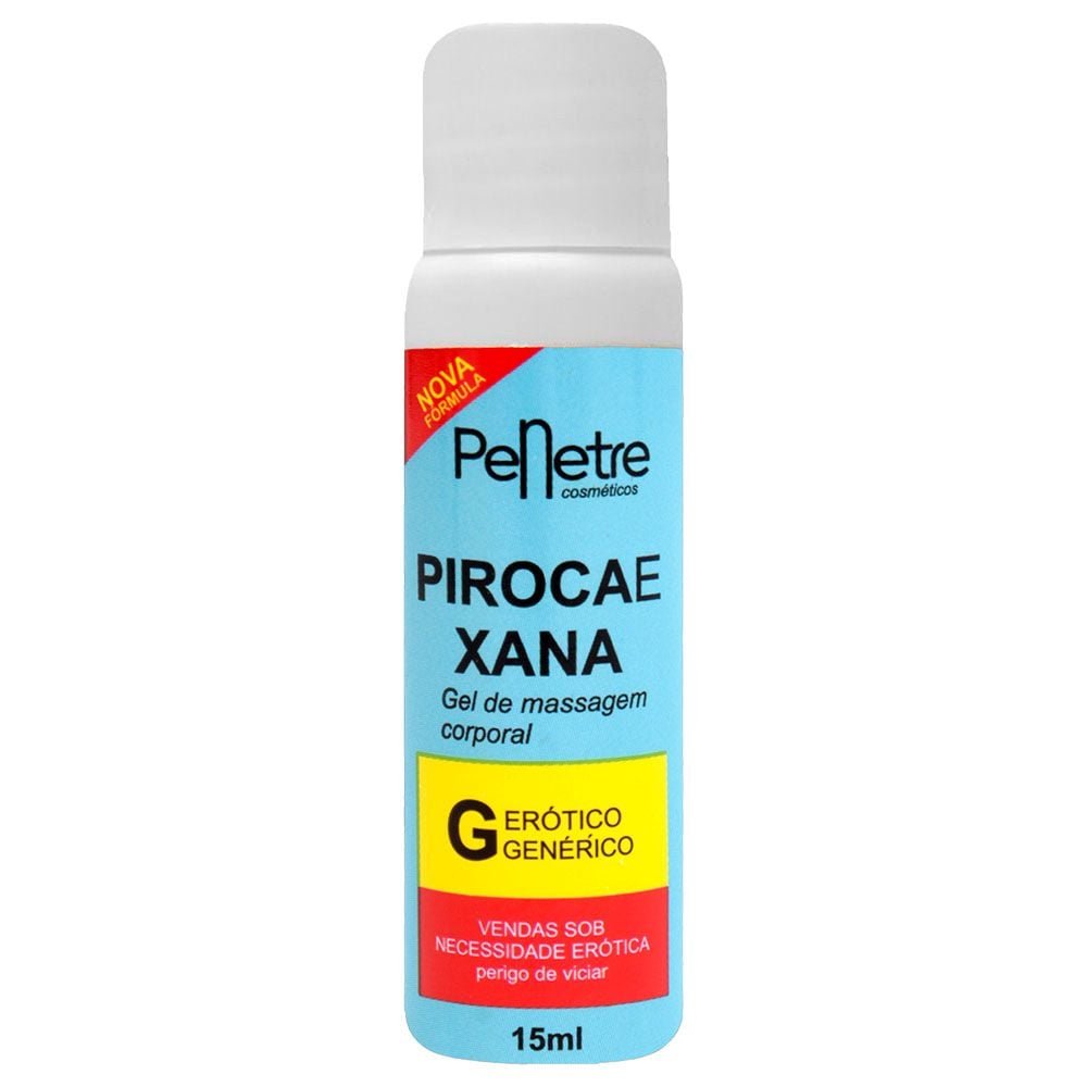 Pirocaexana Gel Beijável Sexo Oral 15ml Penetre