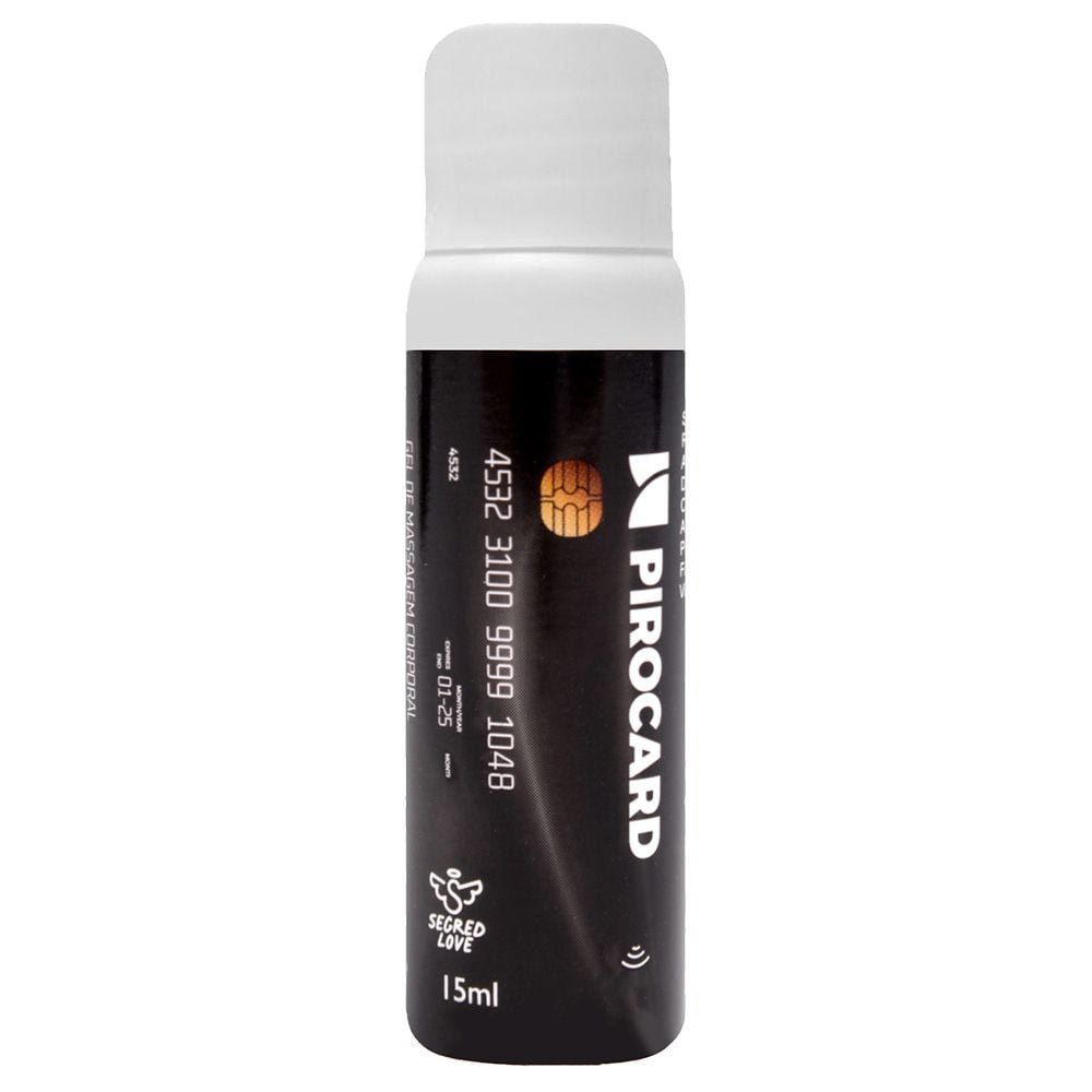 Pirocard Black Aumenta Pênis 15ml Segred Love