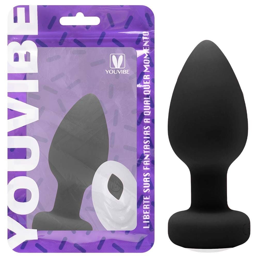 Plug Anal 10 Vibrações Com Controle Youvibe Vipmix