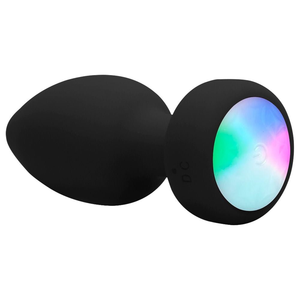 Plug Anal 10 Vibrações Luz Led Sem Fio Youvibe Vipmix