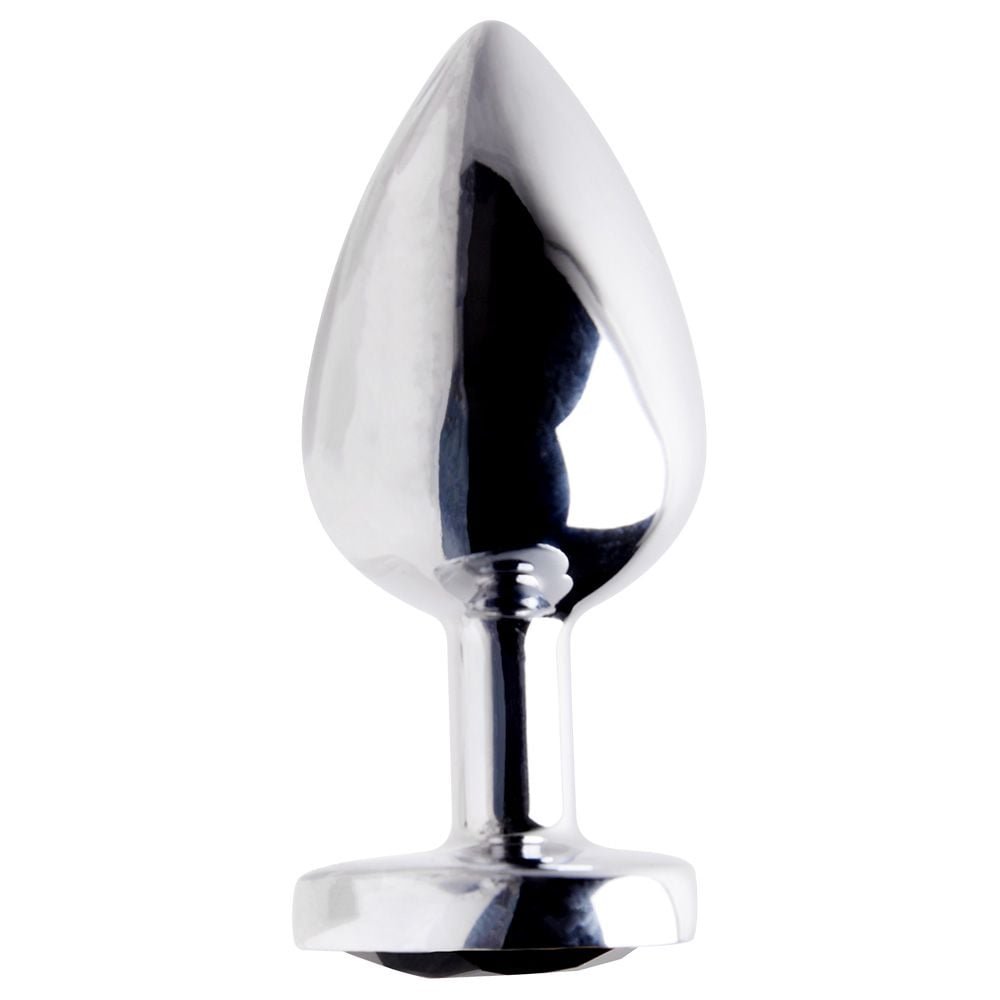 Plug Anal Aço Coração G 9 X 4cm Sexy Import
