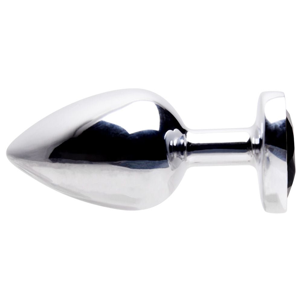 Plug Anal Aço Coração G 9 X 4cm Sexy Import
