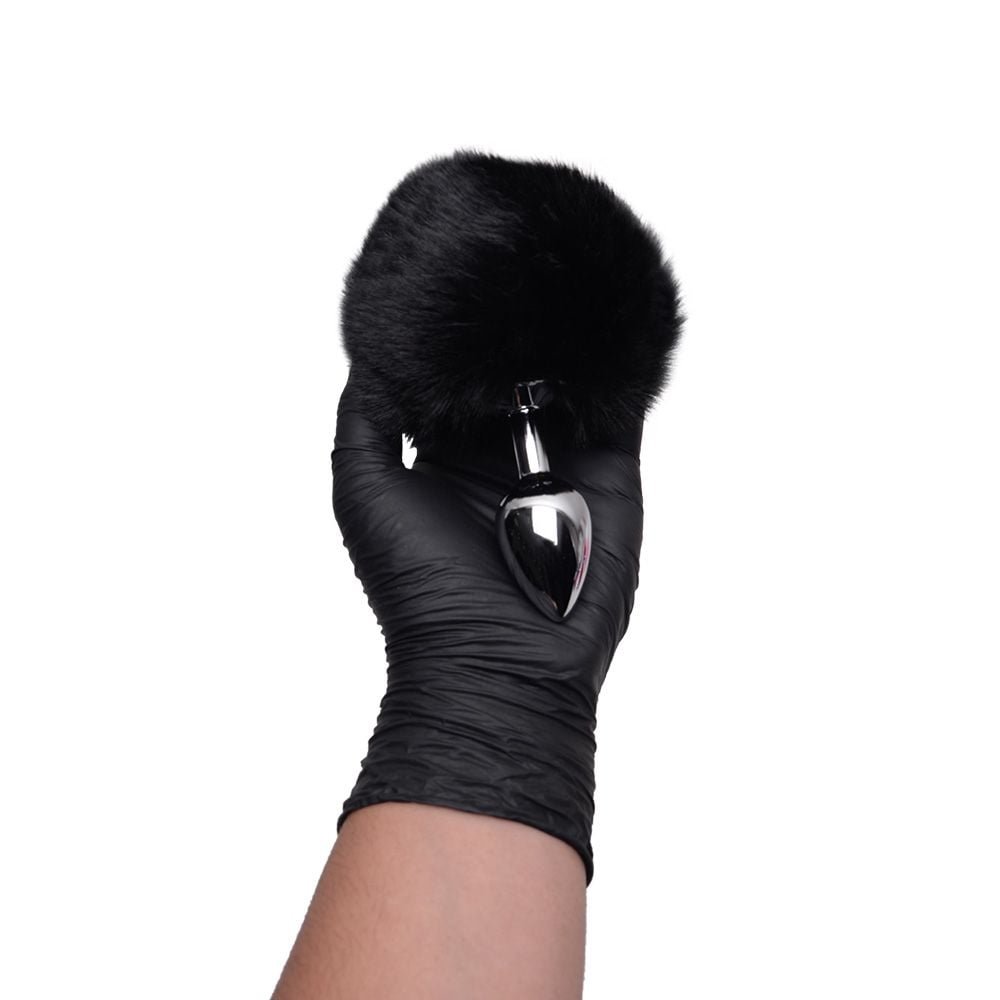 Plug Anal Aço Pompom Coelho Sexy Import