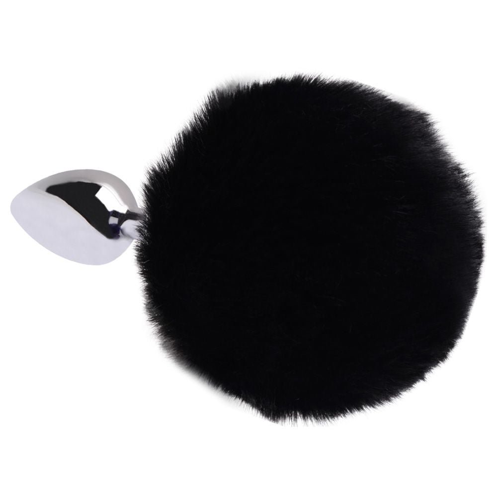 Plug Anal Aço Pompom Coelho Sexy Import