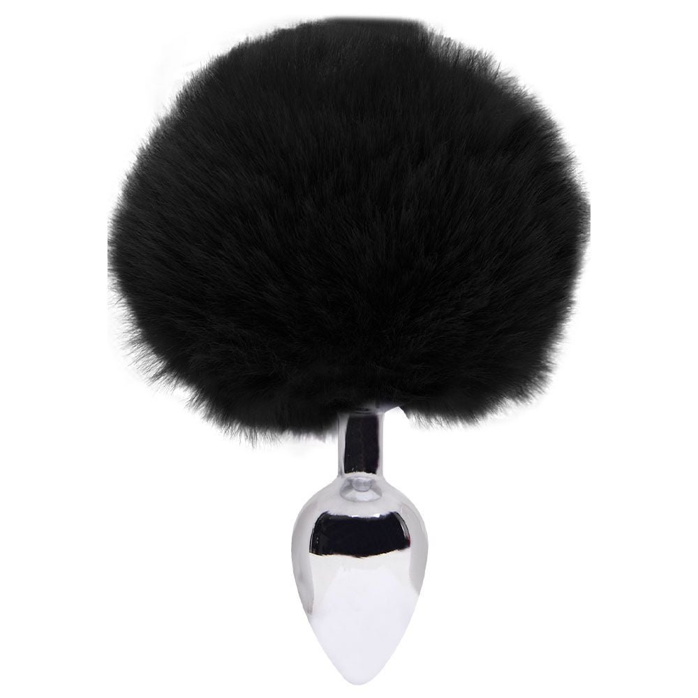 Plug Anal Aço Pompom Coelho Sexy Import