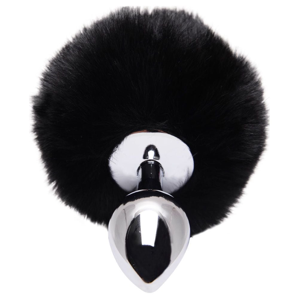 Plug Anal Aço Pompom Coelho Sexy Import