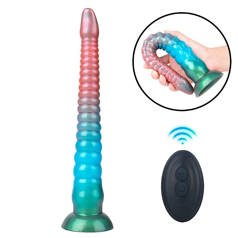 Plug Anal Alien com Vibração - Controle Remoto - 31,5 x 4,7