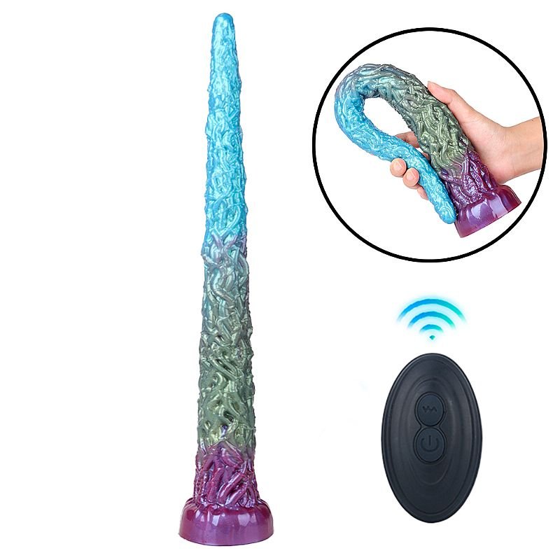 Plug Anal Alien com Vibração - Controle Remoto - 41,0 x 5,3