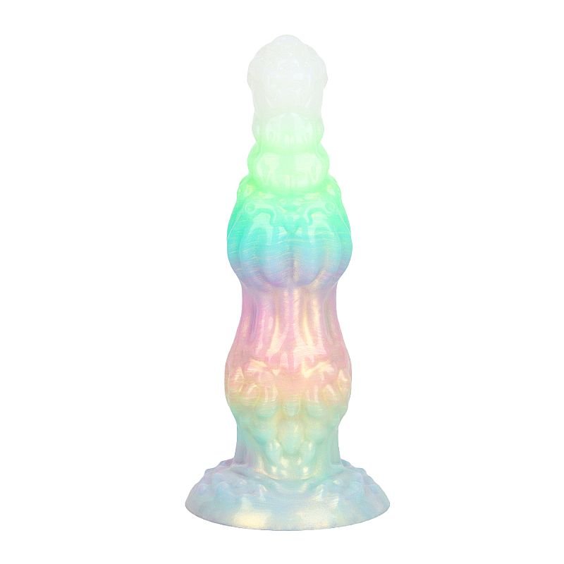 Plug Anal Alien com Vibração / Fluorescente - Controle Remoto - 24,4 x 6,8