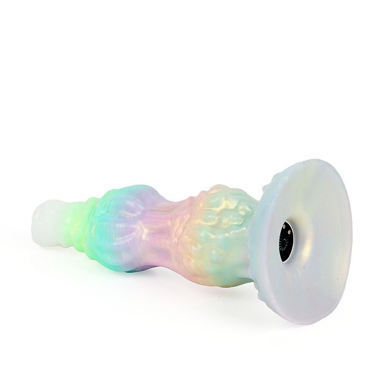 Plug Anal Alien com Vibração / Fluorescente - Controle Remoto - 24,4 x 6,8