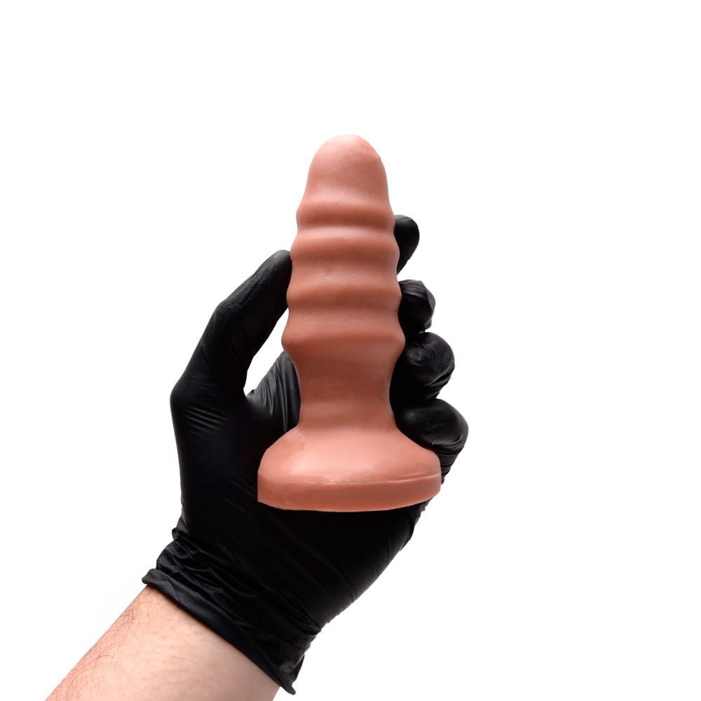 Plug Anal Anéis Maciço 10 X 4cm Dominatrixxx