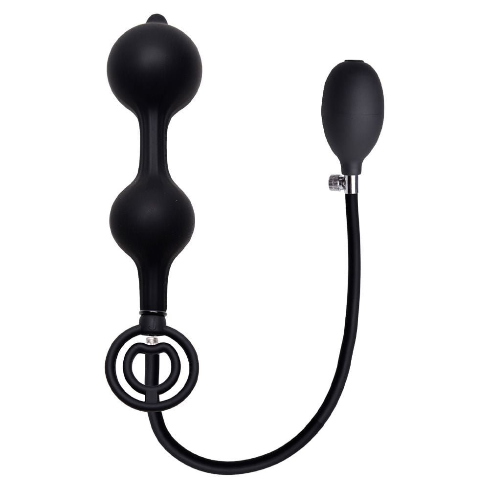 Plug Anal Anel Duplo Inflável 22,5 X 5cm Sexy Import