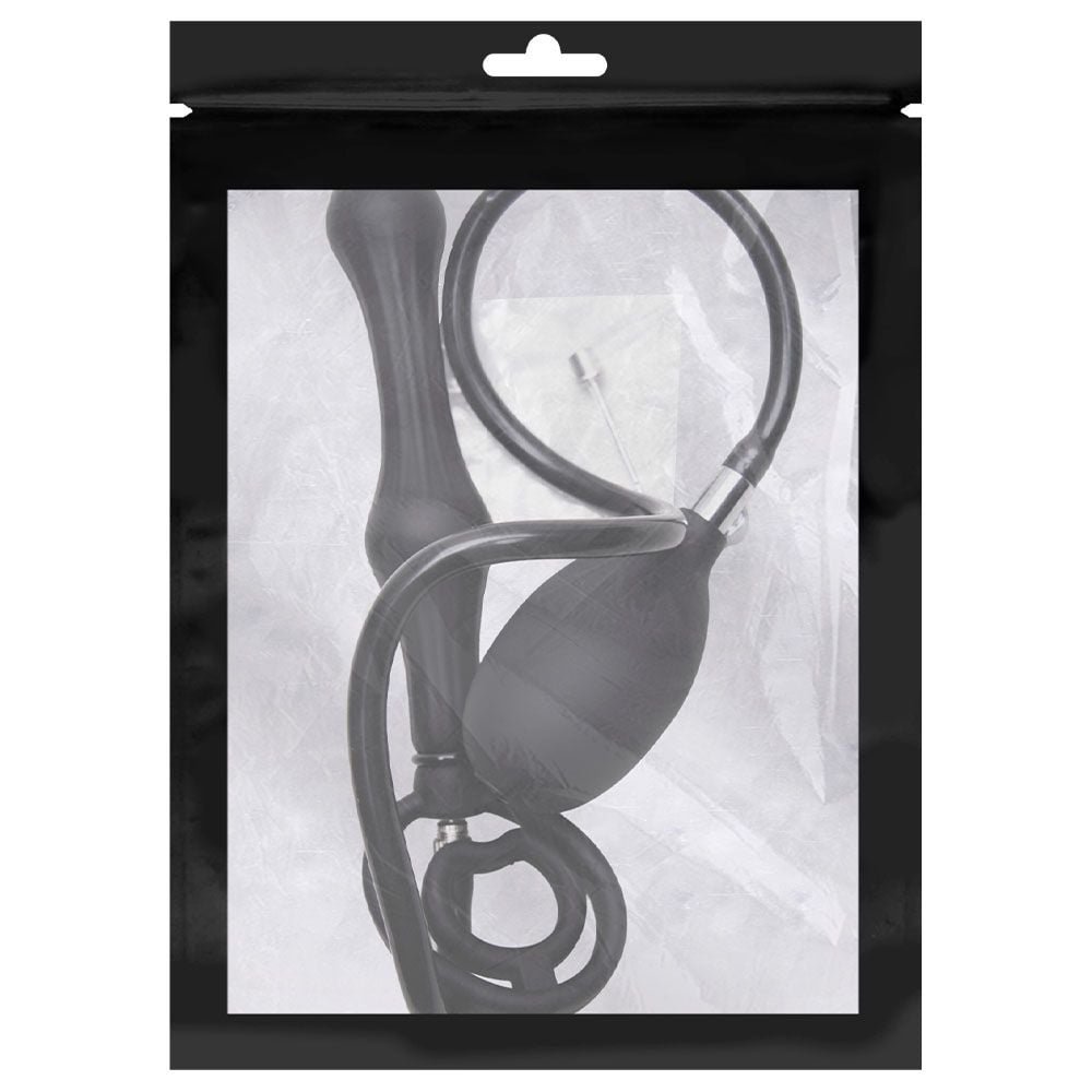 Plug Anal Anel Duplo Inflável 22,5 X 5cm Sexy Import