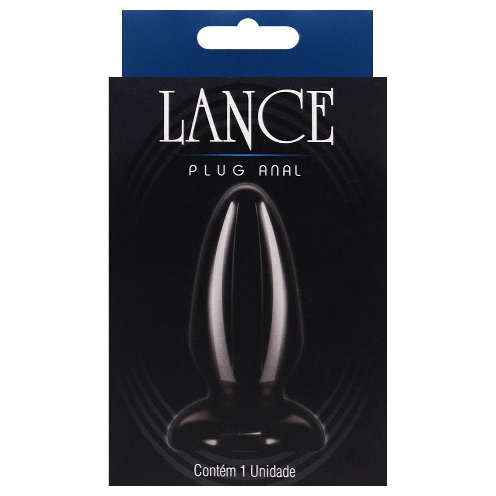 Plug Anal Borracha Maciço 10 X 3,5cm Kgel