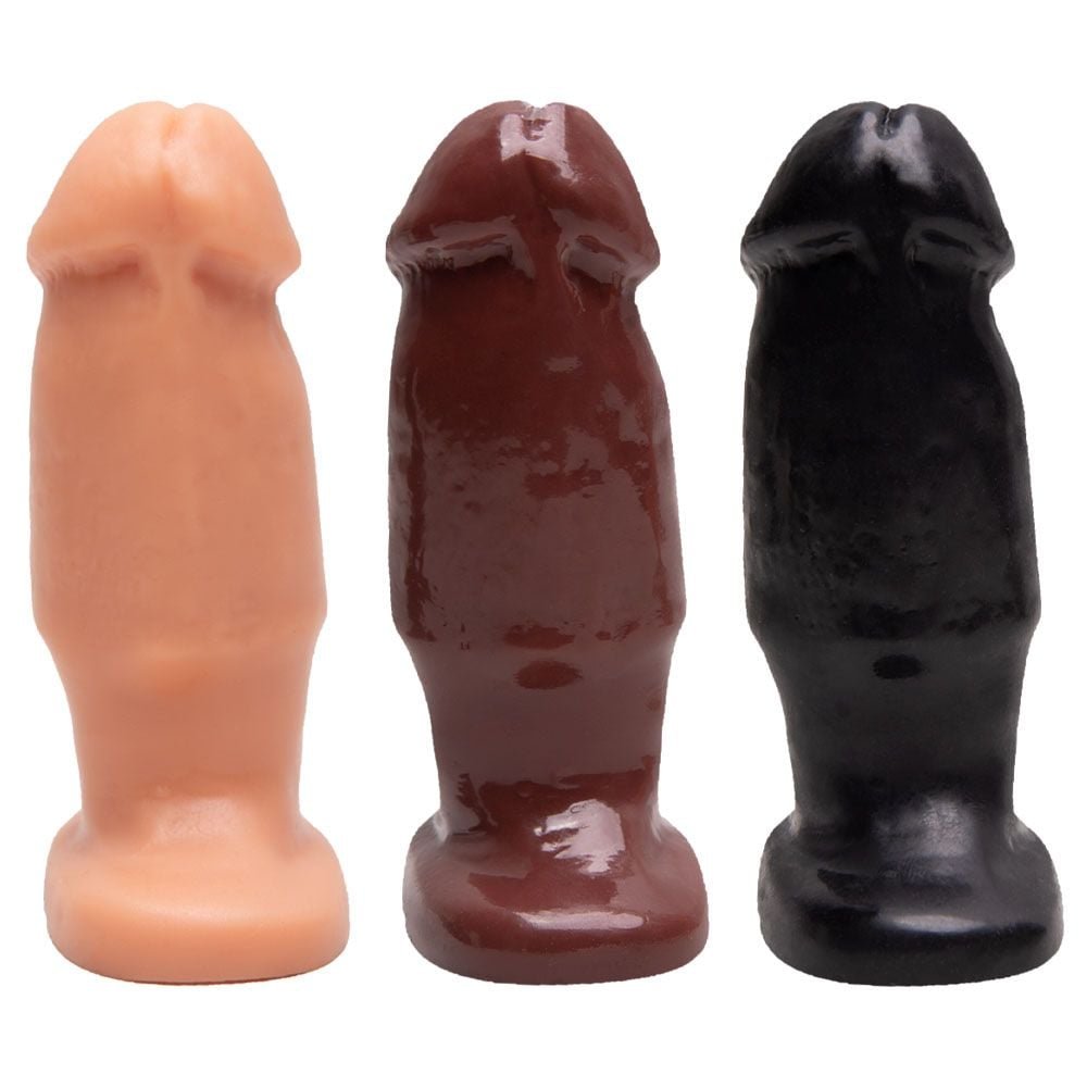 Plug Anal Borracha Maciço 10,5 X 3,5cm Kgel
