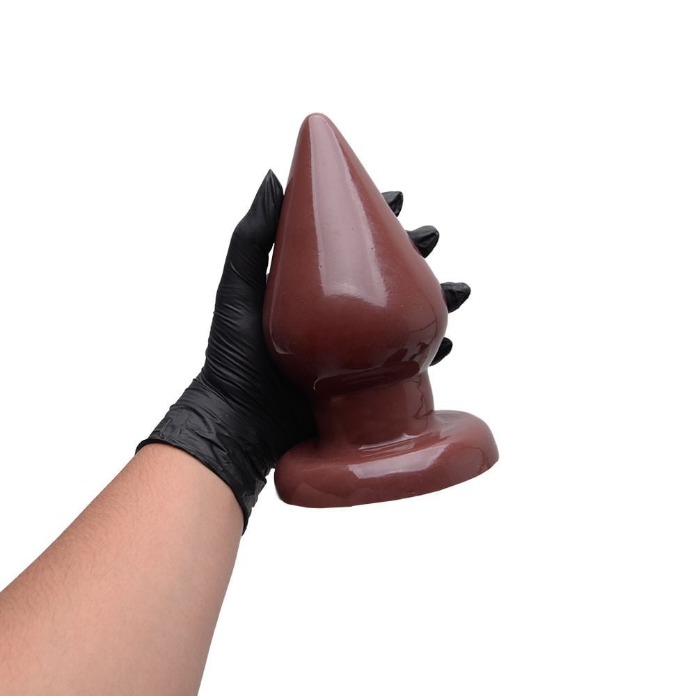 Plug Anal Borracha Maciço 17,5 X 10cm Kgel