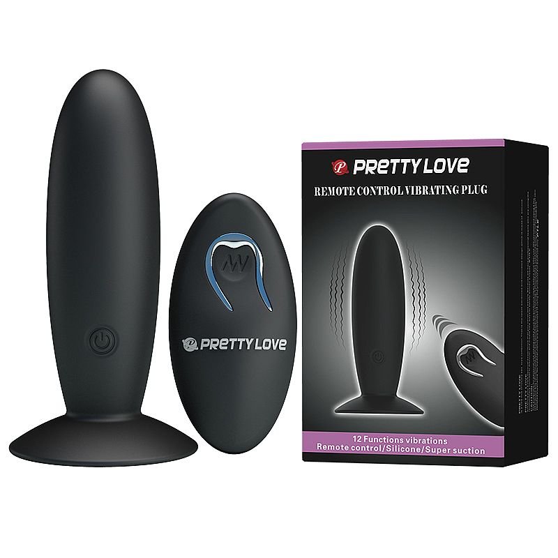 Plug Anal com Controle Remoto - Pretty Love