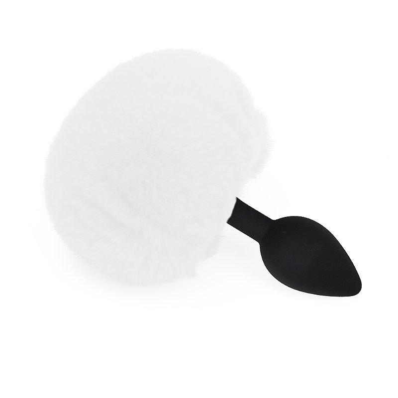 Plug Anal com Rabo de Coelho - 13,5 X 3,5 - Vermelho