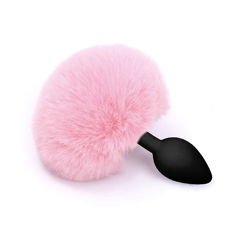 Plug Anal com Rabo de Coelho - 13,5 X 3,5 - Vermelho