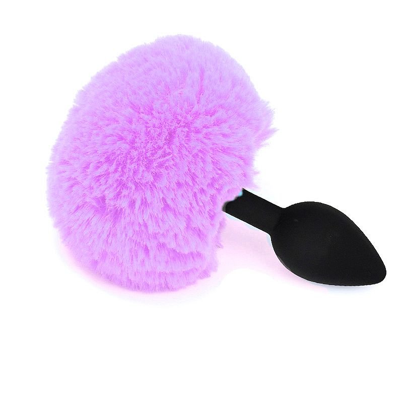 Plug Anal com Rabo de Coelho - 13,5 X 3,5 - Vermelho