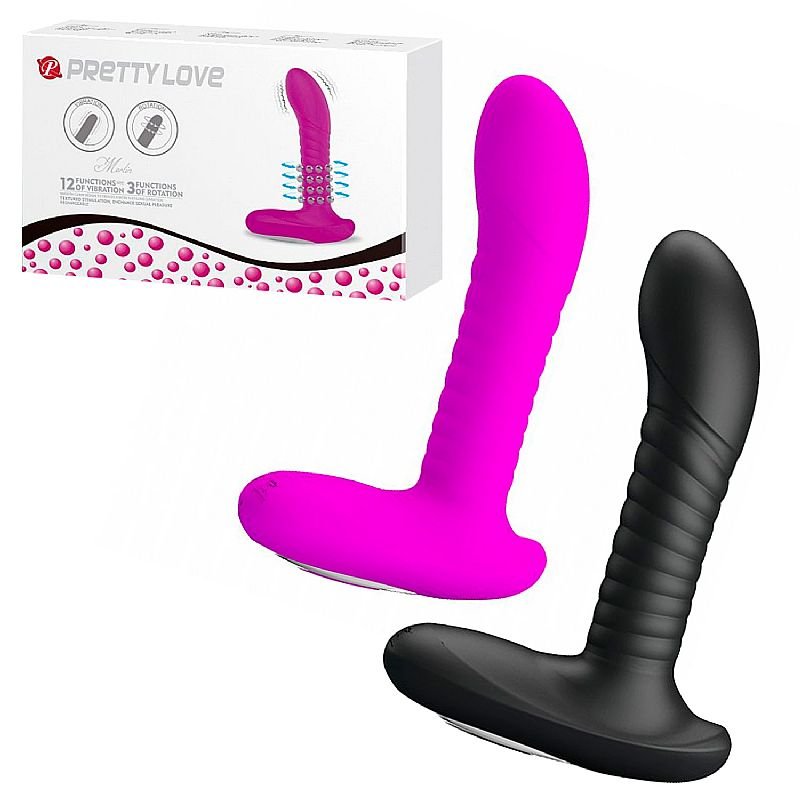 Plug Anal com Rotação de Esferas - Merlin - Pretty Love