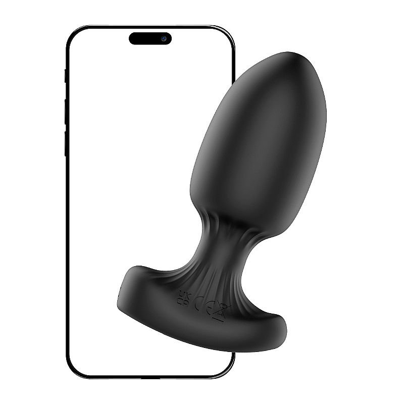 Plug Anal com Vibração - À Longa distância App - 8,5 x 3,2 - May