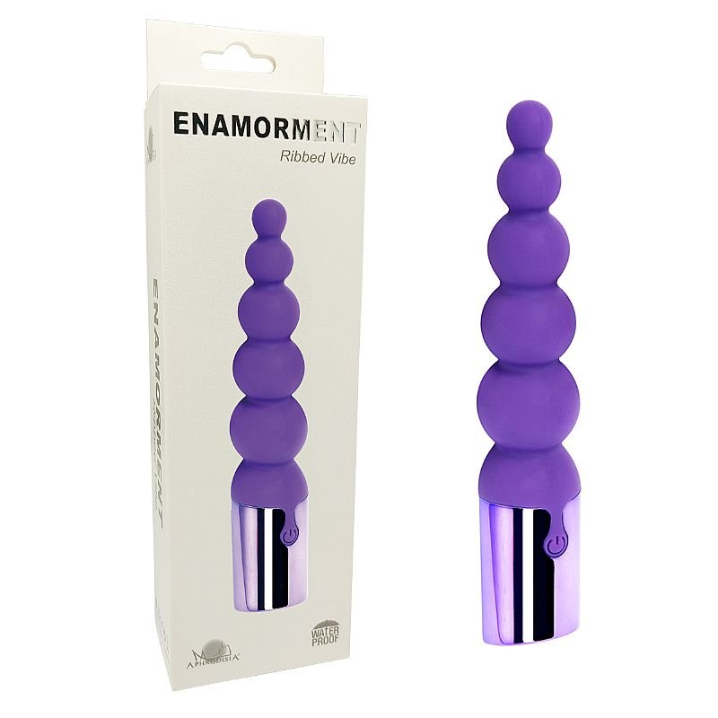 Plug Anal com vibrador - Aphrodisia - Vermelho