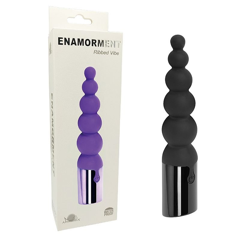 Plug Anal com vibrador - Aphrodisia - Vermelho