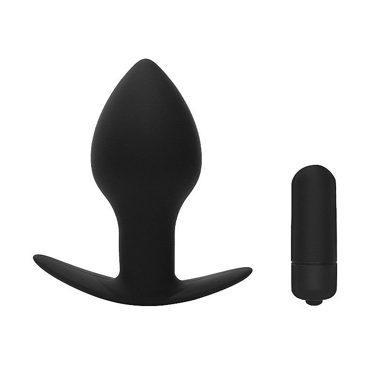 Plug Anal com Vibrador - Bateria LR44 - 8,7x4,0