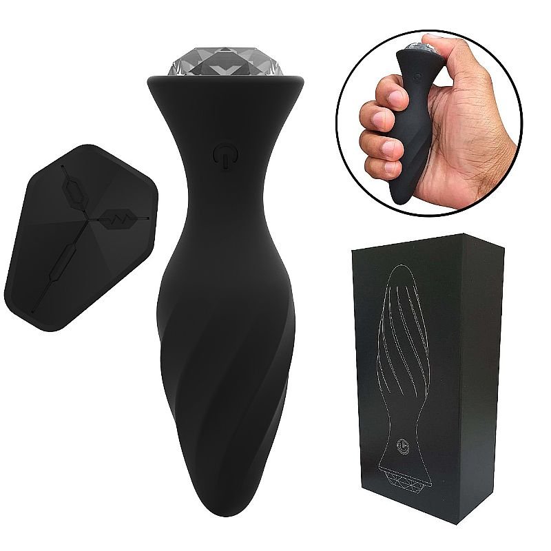 Plug Anal com Vibrador e Controle Remoto