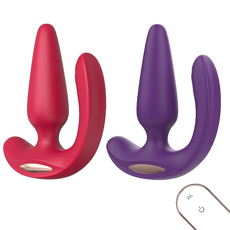Plug Anal com Vibrador e controle Remoto - Medea RCT - S-Hande