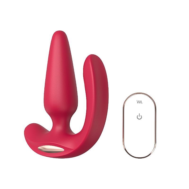 Plug Anal com Vibrador e controle Remoto - Medea RCT - S-Hande