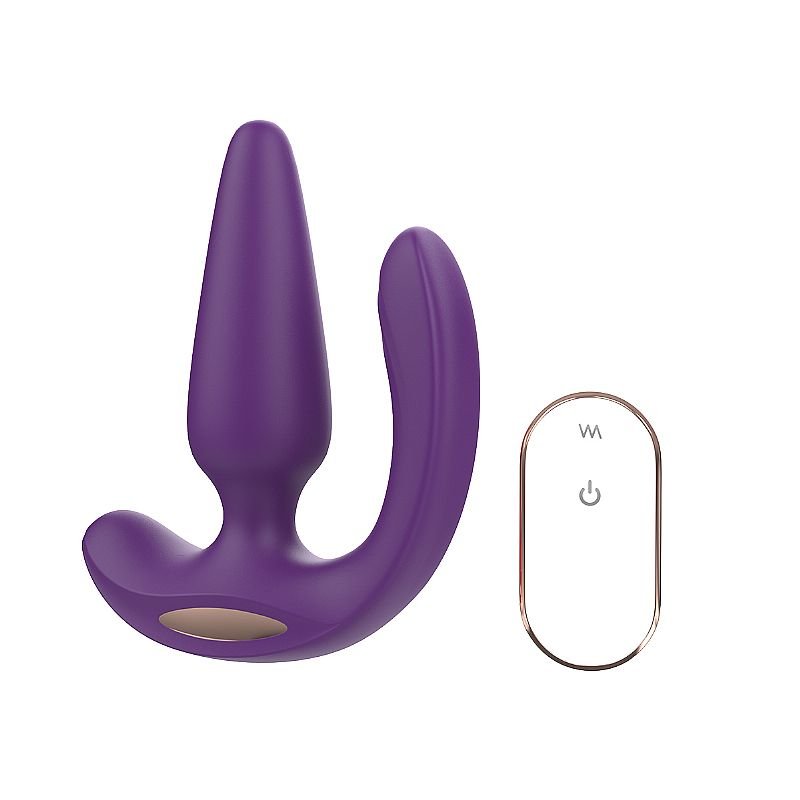 Plug Anal com Vibrador e controle Remoto - Medea RCT - S-Hande