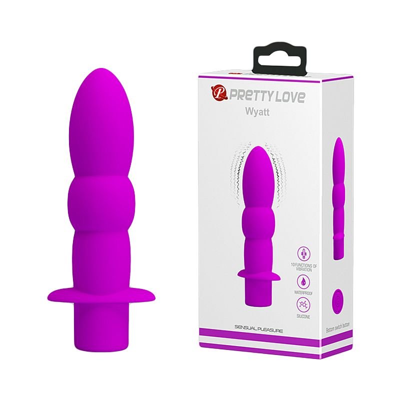 Plug Anal com Vibro Á Pilha - Wyatt - Pretty Love