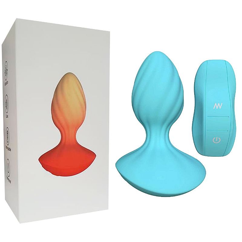 Plug Anal com Vibro e controle Remoto