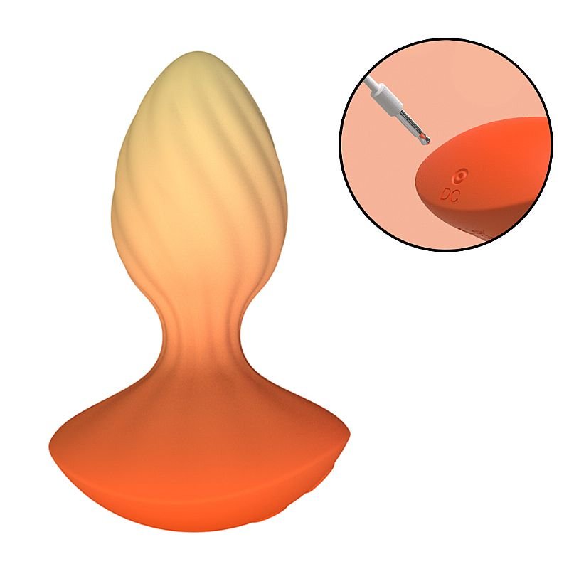 Plug Anal com Vibro e controle Remoto