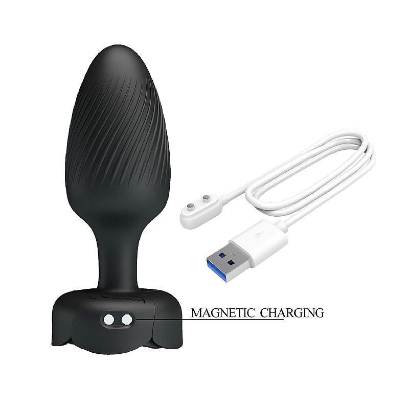 Plug Anal com Vibro / Luz de Led - Osborn - Pretty Love