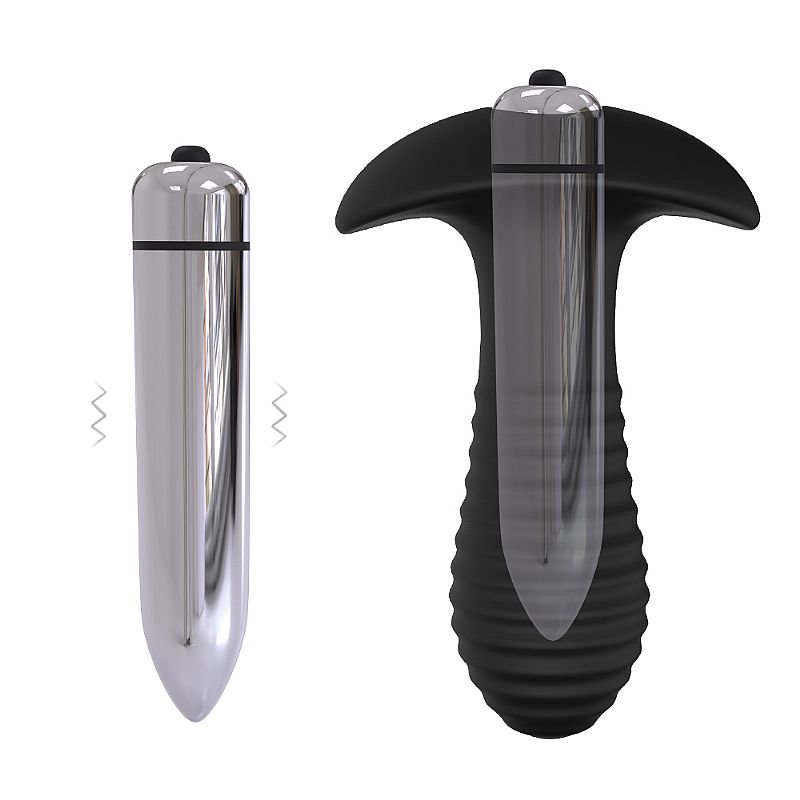 Plug Anal com Vibro- Spiral - S-Hande