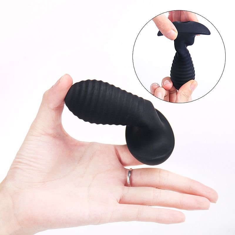 Plug Anal com Vibro- Spiral - S-Hande
