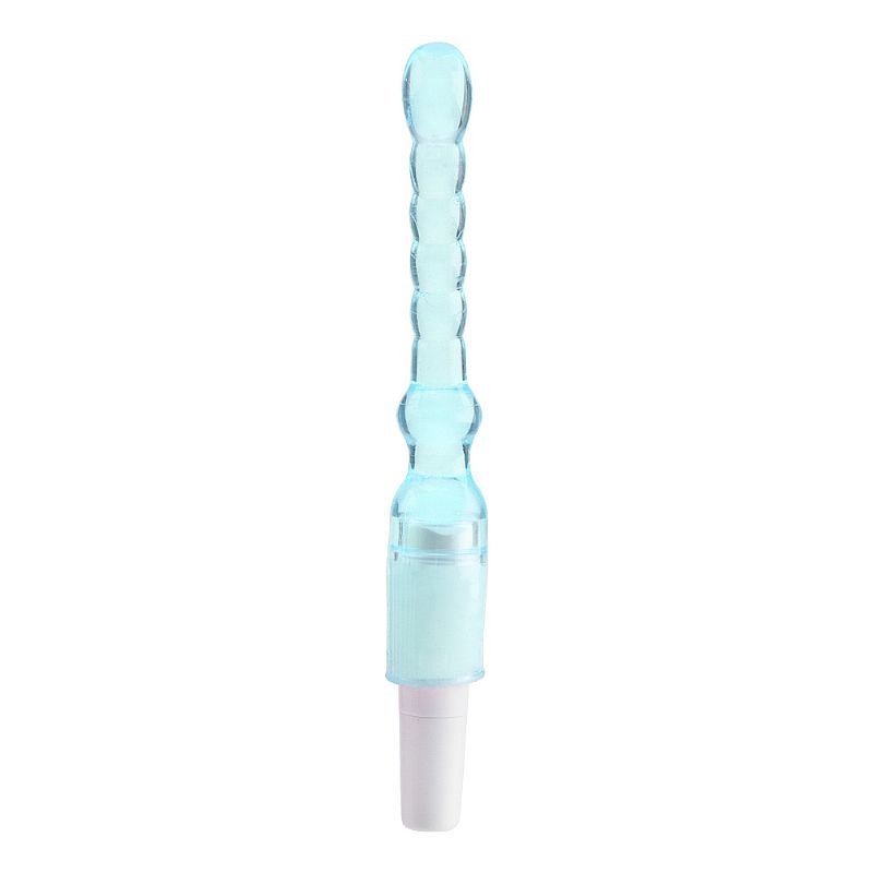 Plug Anal com Vibro Stimulator em Jelly - 17 cm - Rosa
