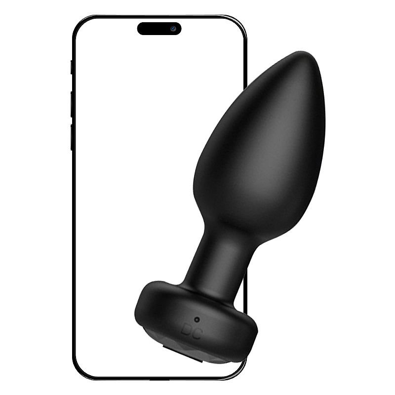 Plug Anal com Vibro - Via APP À Longa Distância - Aiko