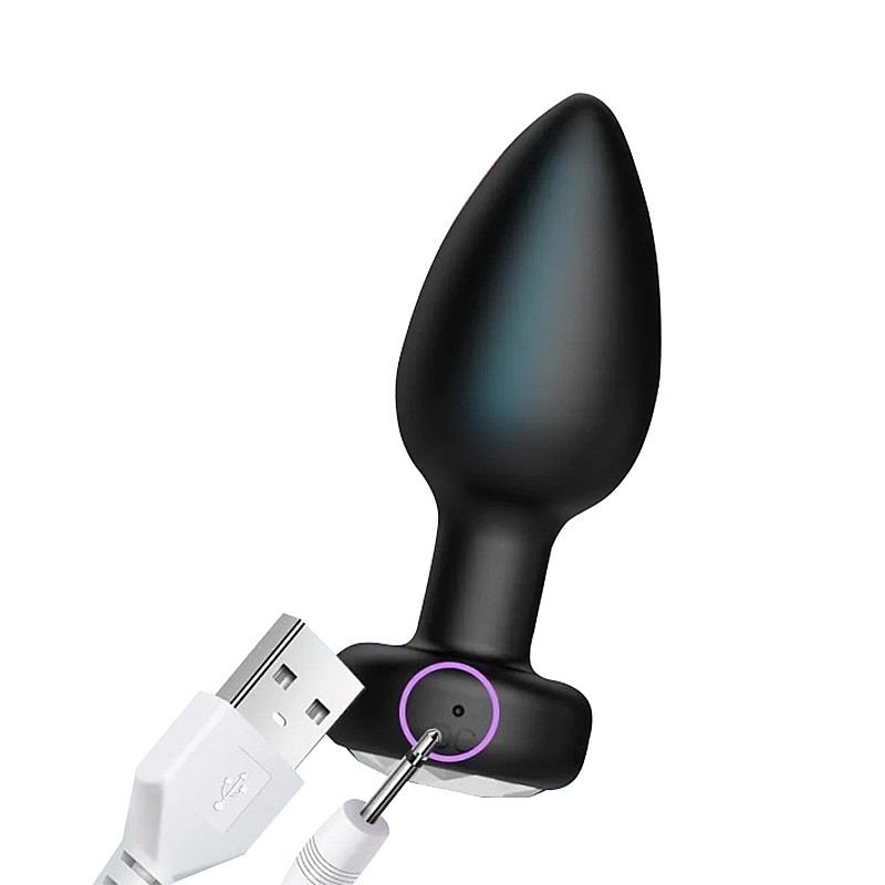 Plug Anal com Vibro - Via APP À Longa Distância - Aiko