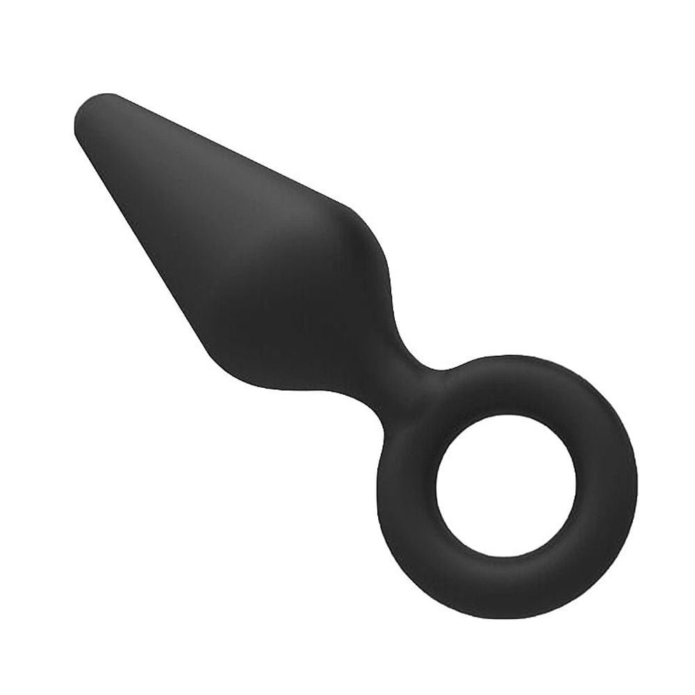 Plug Anal Cone Alça De Dedo 11,6 X 3,3cm Sexy Import