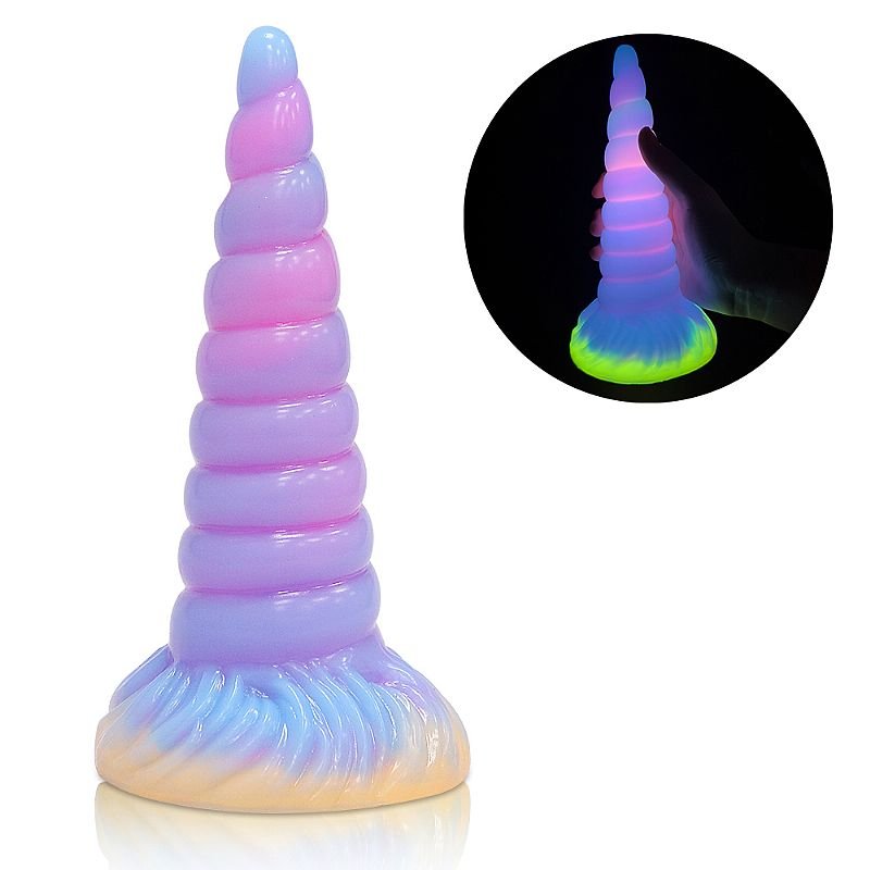 Plug Anal Cônico Alien - Fluorescente - 20,5 x 5,0