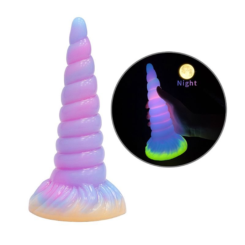 Plug Anal Cônico Alien - Fluorescente - 20,5 x 5,0